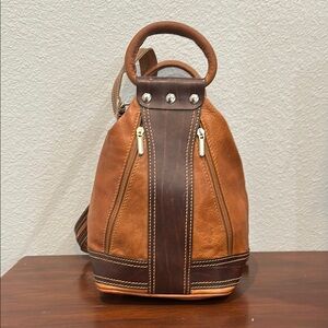 Brown Leather Women’s Purse / Backpack